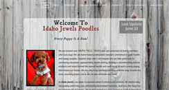Desktop Screenshot of idahojewelspoodles.com