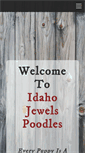 Mobile Screenshot of idahojewelspoodles.com
